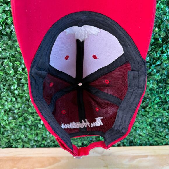 Canada Tim Horton's Red Adjustable Fit Hat Cap Maple Leaf One Size OSFA - Picture 6 of 6